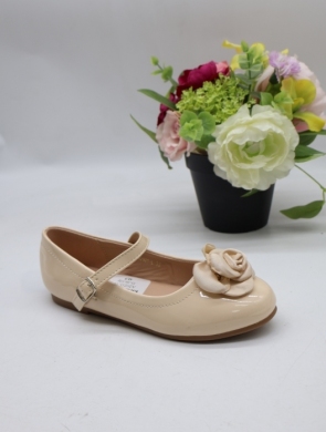 Baleriny dziewczęce (31-36) A2021L BEIGE