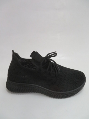 Buty sportowe damskie na płaskim (36-41) J2201 BLACK