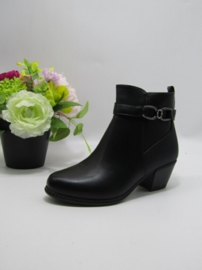 Botki damskie ocieplane na obcasie (36-42) 7398-1