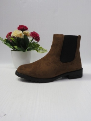 Botki damskie na płaskim (36-41) XTT-01-2 BROWN