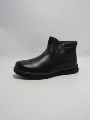 Botki męskie ocieplane (40-45) 35460-1 BLK