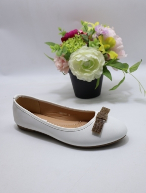 Baleriny damskie (36-41) SBHX-82 WHITE