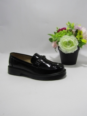 Mokasyny damskie na płaskim (36-42) 2117-2 BLACK