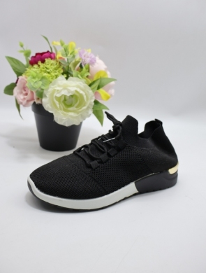 Buty sportowe damskie na płaskim (36-41) TA-217 BLACK