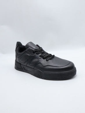 Buty sportowe damskie na płaskim (36-41) 1779 BLACK