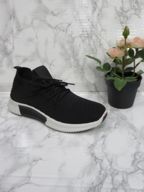 Buty sportowe damskie na płaskim (36-41) 503 BLACK