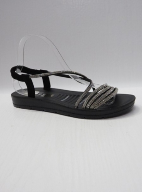 Sandały damskie na płaskim (36-41) Z12 BLACK