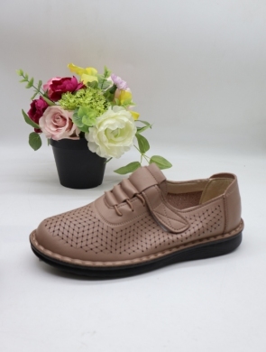 Półbuty damskie na płaskim (36-41) 60771-7 KHAKI
