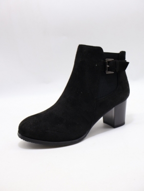 Botki damskie ocieplane na obcasie (36-41) S1802 SU