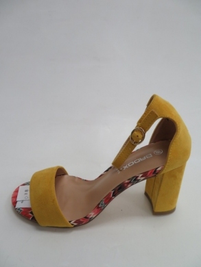 Sandały Damskie na obcasie (36-41) 7LL-677 YELLOW