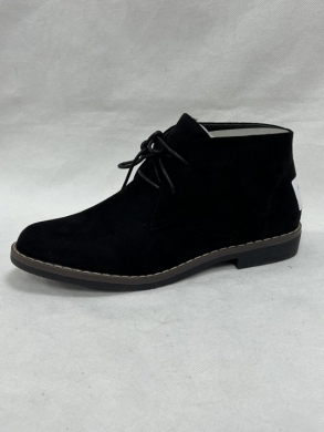 Botki damskie na płaskim (36-41) H20590A BLACK