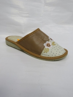 Kapcie damskie (37-41) SD111B Skórzane