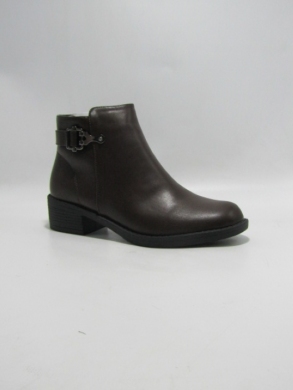 Botki damskie ocieplane na obcasie (36-41) R62 COFFE