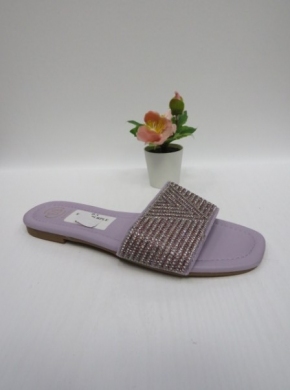 Klapki damskie na płaskim (36-41) EL-810 PURPLE