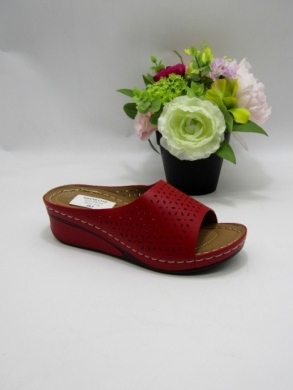 Klapki damskie na koturnie (36-41) N22-938 RED