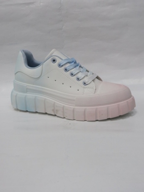 Buty sportowe damskie na płaskim (36-41) A7 PINK/BLUE