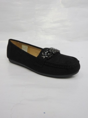 Mokasyny damskie na płaskim (36-41) LE-566 BLACK