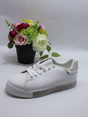 Buty sportowe damskie na płaskim (36-41) K1709 GREY