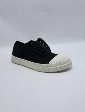 Trampki damskie na płaskim (36-41) C08-1 BLACK