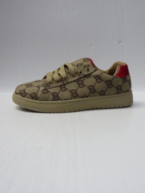 Buty sportowe damskie na płaskim (37-42) E2019-5D KHAKI/RED