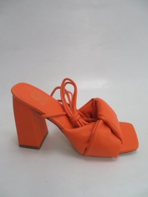 Sandały Damskie na obcasie (36-41) LOLA109 ORANGE