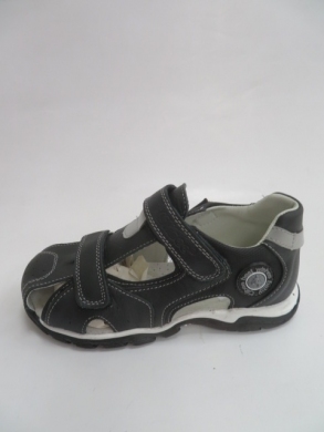 Sandały chłopięce (32-37) AB249 BLACK/GREY