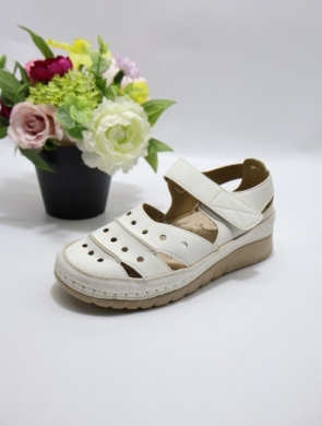 Półbuty damskie na płaskim (36-41) 3030 WHITE