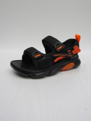 Sandały chłopięce (26-31) D932 BLACK/ORANGE