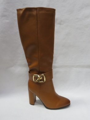 Kozaki damskie ocieplane na obcasie (36-41) RB139 CAMEL