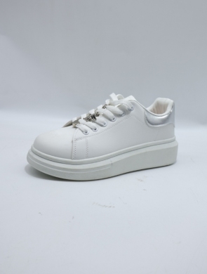Buty sportowe damskie (36-41) LL1922 SILVER