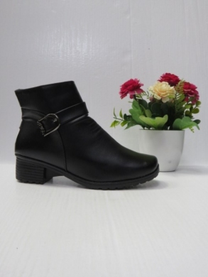 Botki damskie ocieplane na obcasie (37-42) AT3010 BLACK