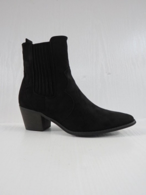 Botki damskie na obcasie (36-41) 7885 BLACK