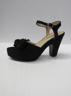 Sandały damskie na obcasie (36-41) C05 BLACK