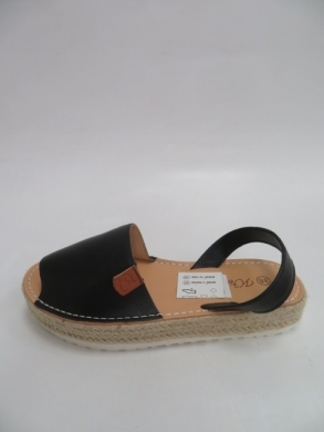 Sandały Damskie na płaskim (36-41) Y600 BLACK