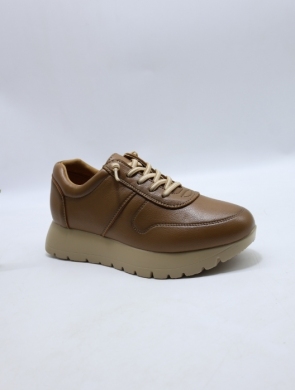 Buty sportowe damskie na płaskim (36-41) YCC-156 KHAKI