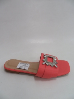 Klapki damskie na płaskim (36-41) HXD68 CORAL