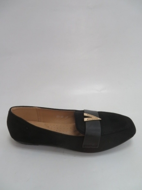 Mokasyny damskie na płaskim (36-41) GO-46 BLACK