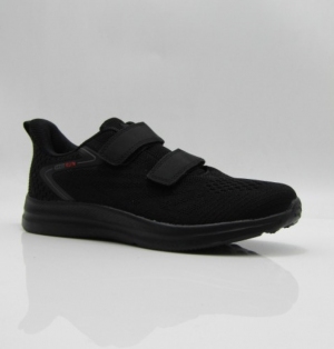 Buty sportowe damskie na płaskim (36-41) LXC8457-H BLACK/BLACK