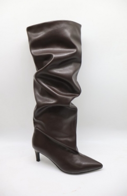 Kozaki damskie na szpilce (36-41) RJX317 MARON