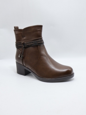 Botki damskie ocieplane na obcasie (36-41) 2870-2