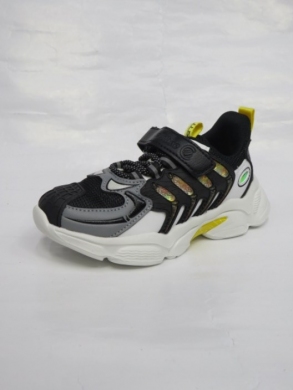 Buty sportowe chłopięce (27-31) F-317 GREY/BLACK