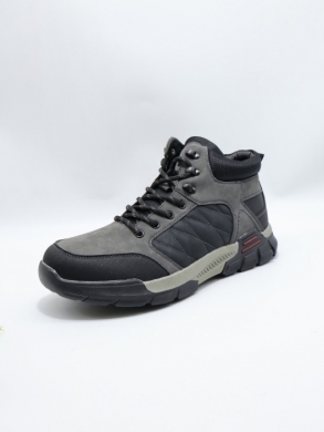 Trapery męskie ocieplane (41-46) 9901-28 GREY