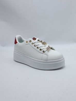 Buty sportowe damskie na płaskim (36-41) 6488 RED