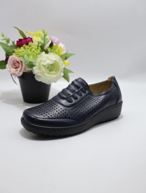 Półbuty damskie na koturnie (36-42) 8606-6 BLUE