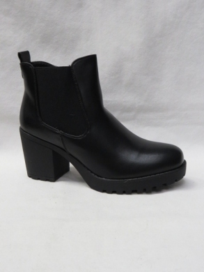 Botki damskie na obcasie (36-41) XT06P BLACK