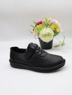 Półbuty damskie na płaskim (36-41) 60771-1 BL
