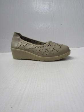 Półbuty damskie na koturnie (39-43) DX8119 BEIGE