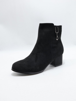 Botki damskie ocieplane na obcasie (36-41) SG656