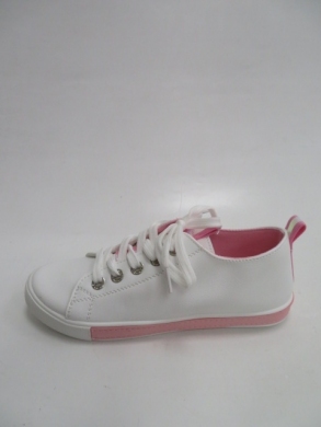 Trampki damskie na płaskim (36-41) 6038 PINK