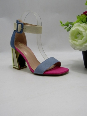 Sandały damskie na obcasie (36-41) 3866 BLUE